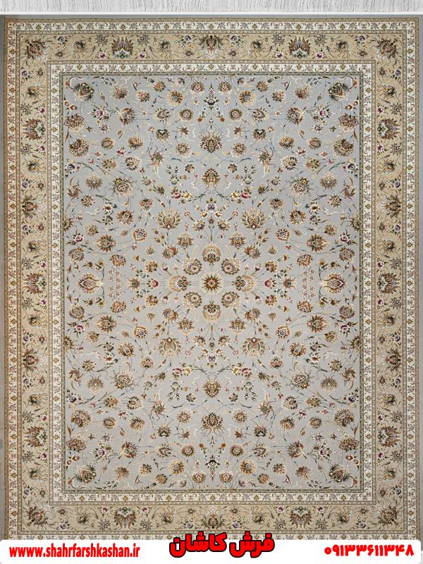 1200 شانه نقره ای افشان طرح هلن ترمه ای